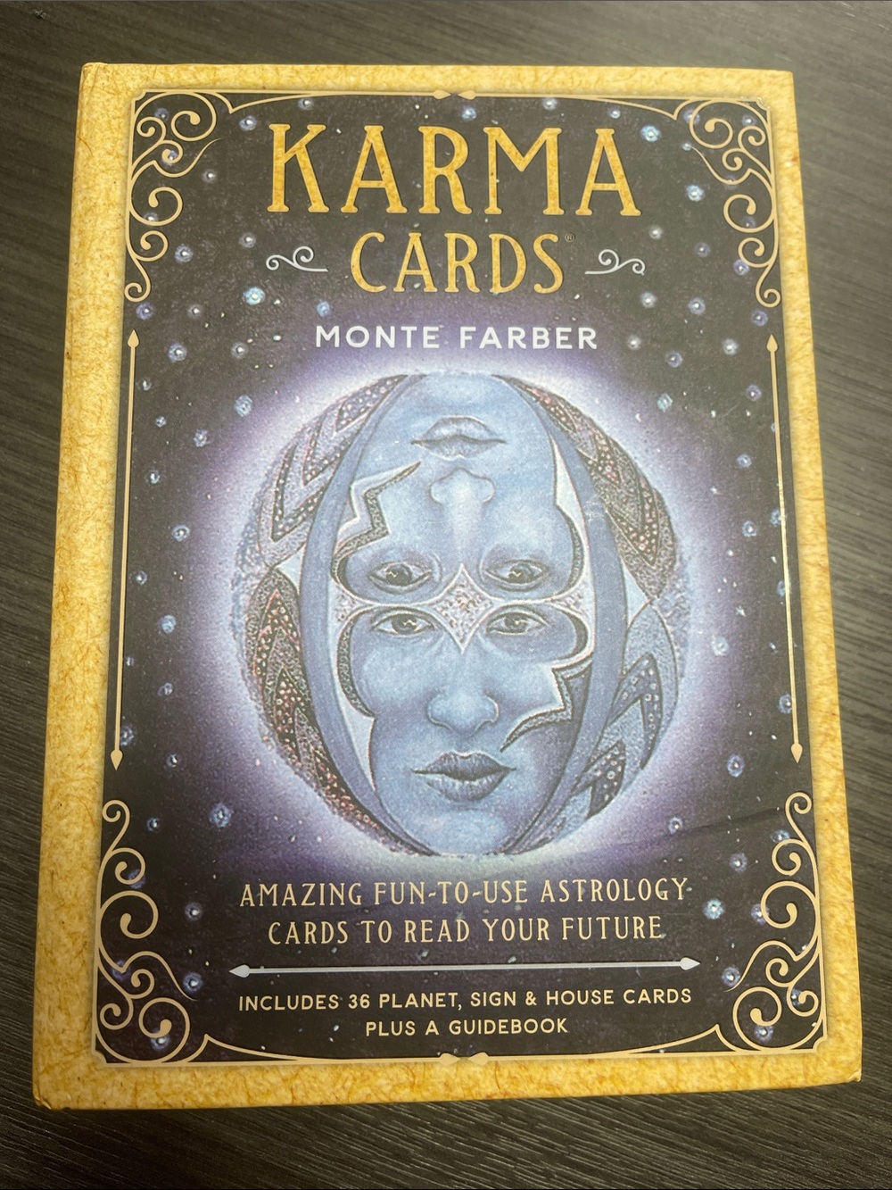 Karma Cards Astrology Deck by - Purple & Gold